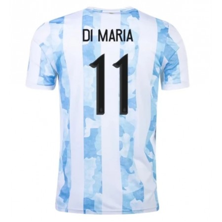 Billiga Fotbollströjor Argentina Di Maria 11 Hemma tröja 2021 Kortärmad